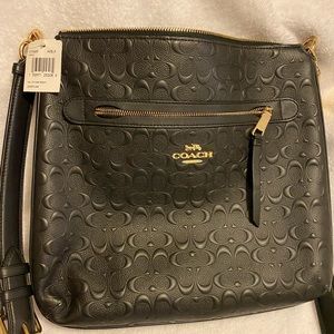 COPY - Coach signature Leather Crossbody